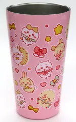 【中古】マグカップ･湯のみ 集合 ステンレスタンブラー パステルピンクVer. 「ちいかわ なんか小さくてかわいいやつ」 セブンイレブン・セブンネット限定