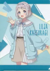【中古】クリアファイル 葛城リーリヤ/紫雲清夏 オリジナルA4クリアファイル 「学園アイドルマスター×ローソン」 対象商品購入特典