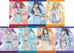 【中古】クリアファイル 全7種セット オリジナルA4クリアファイル 「学園アイドルマスター×ローソン」 対象商品購入特典