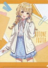 【中古】クリアファイル 藤田ことね/十王星南 オリジナルA4クリアファイル 「学園アイドルマスター×ローソン」 対象商品購入特典