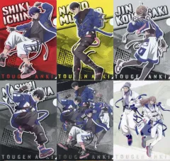 【中古】クリアファイル 全6種セット オリジナルA4クリアファイル 「桃源暗鬼×ローソン」 対象商品購入特典