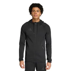 新品 アディダス サッカー スウェット ティロ トラベル SW パーカー メンズ LOG51 ブラック (KF6075) L