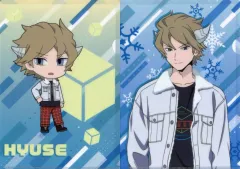 【中古】クリアファイル ヒュース A4クリアファイルセット(2枚セット) 「ワールドトリガーカフェ SweetsParadise powered by Animax Cafe+」