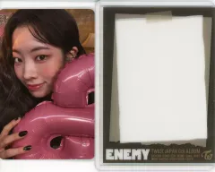 【中古】コレクションカード(女性) TWICE/ダヒョン(DAHYUN)/CD「ENEMY」JYP JAPAN ONLINE STORE特典フォトカード付き硬質カードケース フォトカード