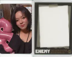 【中古】コレクションカード(女性) TWICE/ジョンヨン(JEONGYEON)/CD「ENEMY」JYP JAPAN ONLINE STORE特典フォトカード付き硬質カードケース フォトカード