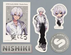 【中古】シール・ステッカー にしき(SneakerStep) ステッカーセット(5枚組) 「STPR Family EXPO!! -Thanks Party-」 Thanks Partyくじ C賞