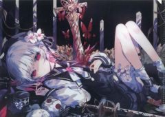 魔法少女ノ魔女裁判 くじメイト A-1賞 B2 タペストリー まのさば 桜庭