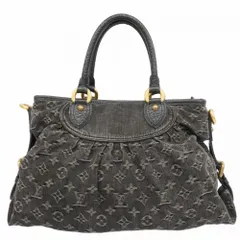 ルイ・ヴィトン(Louis Vuitton) ルイ・ヴィトン ハンドバッグ モノグラム・デニム ネオカヴィMM M95351 ノワールレディース