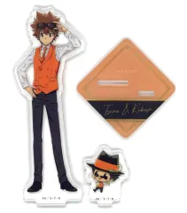 【中古】アクリルスタンド・アクリルパネル 沢田綱吉＆リボーン アクリルスタンド 「家庭教師ヒットマンREBORN! POP UP SHOP in ロフト」