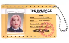 【中古】キーホルダー 山本彰吾 ブリスターチャームB 「THE RAMPAGE LIVE TOUR 2025 “PRIMAL SPIDER” ～巡らせる糸～」
