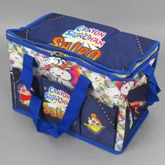 【中古】バッグ 集合(シロメイン/ネイビー) 保温保冷2WAYショルダーバッグ 「クレヨンしんちゃん」