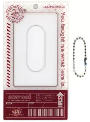 【新品】収納・携帯用アイテム チケット風チェキケース・ワインレッド