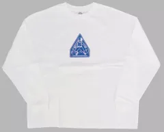 【中古】Tシャツ 轟焦凍(氷道滑走) PLSQ標識ビッグシルエットロンT(ロングTシャツ) ホワイト Sサイズ 「僕のヒーローアカデミア PLUS ULTRA SQUARE-プルス ウルトラ スクエア-」