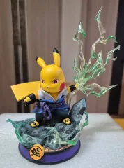 ポケットモンスター ピカチュウ うちは サスケ レジン フィギュア