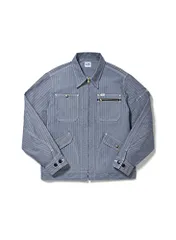 新品 Leeレディースジップアップジャケット ブルー M