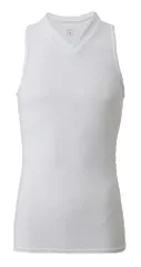 新品 FREEZE TECH (フリーズテック) 氷撃 タンクトップ Vネックシャツ (2XLサイズ) ホワイト (パフォーマンスライン)