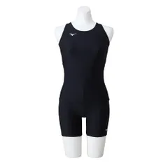 新品 [ミズノ] スイム 水泳 競泳 練習 スクール水着 ベーシック セパレーツ N2MGAC01 レディース ブラック