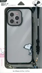 【中古】携帯ジャケット・カバー スヌーピー IIIIfit Loop iPhone14 Pro/13 Pro 対応ケース 「PEANUTS(SNOOPY)」