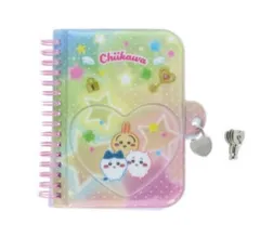 サンスター文具 ちいかわ　鍵付きノート　 【オーロラ】