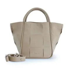 新品 [バルコス] カットデザインレザー2wayハンドバッグ レディース ONESIZE トープ