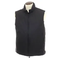 【新品】シーピーカンパニー C.P.Company PERTEX PRIMALOFT ナイロン スタンドカラー ジップアップ 中綿入り ベスト ブルゾン ブラック【サイズXL】【メンズ】のサムネイル