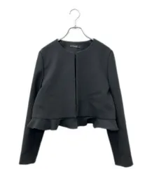 ヨーコチャン ノーカラージャケット YCJ-321-074 レディース SIZE 40 (M) YOKO CHANのサムネイル