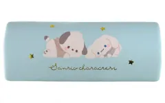 【中古】眼鏡ケース・眼鏡クリーナー・眼鏡スタンド ポチャッコ＆シナモロール(ライトブルー) メガネケースぼーっとチルタイムシリーズ 「サンリオ」