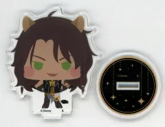 【中古】アクリルスタンド・アクリルパネル レオナ・キングスカラー 「ハピクロ! ディズニー ツイステッドワンダーランド ちぃきゃら アクリルスタンド」
