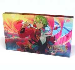 【中古】アクリルスタンド・アクリルパネル [単品] 巴日和 星光アクリルブロック 「あんさんぶるスターズ!!」 中国限定