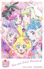 【中古】キャラカード 集合 キミにありがとう♪ホログラムカード 「映画キミとアイドルプリキュア♪お待たせ!キミに届けるキラッキライブ!」 入場者プレゼント品