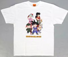 [중고] T 셔츠 집합 T 셔츠 히스토리 VOL.1 화이트 L 사이즈 [드래곤 볼 DRAGON BALL STORE TOKYO]
