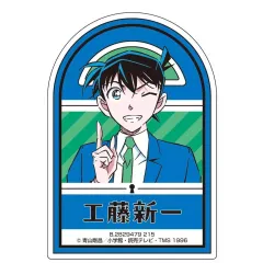 【中古】シール・ステッカー 工藤新一(等身イラスト) 「モバイルステッカーコレクション 名探偵コナン Vol.4」