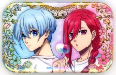 【中古】バッジ・ピンズ 千切豹馬＆氷織羊 「ブルーロック トレーディングスクエア缶バッジ シャボン玉」