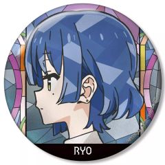 [중고] 배지 빈스 야마다 료 Aure Glass 100mm 캔 배지 ver.B [보치·자·롯크!]