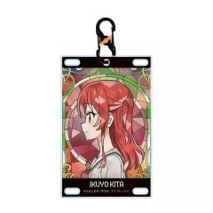 [중고]키홀더 키타 이루시로 Aure Glass 카라비나 첨부 카드형 아크릴 키홀더 [보치·자·롯크!]