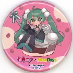 初音ミク NEWDAYS コラボ 缶バッジ 初音ミク×NewDays 缶バッジ 8個入り1BOX｜ホビーの総合通販サイト