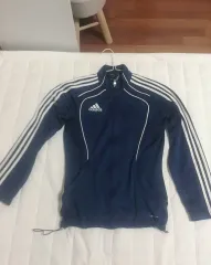 アディダス オールドスクール ネイビー トラックジャージ 90