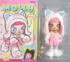 【中古】トレーディングフィギュア White Cat 「POPMART MOLLY Peekaboo 1/8 アクションフィギュア」