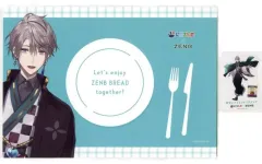 【中古】グッズセット 甲斐田晴 オリジナルランチョンマット＆ステッカーセット 「バーチャルYouTuber にじさんじ×ZENB 第2弾」 対象商品購入特典