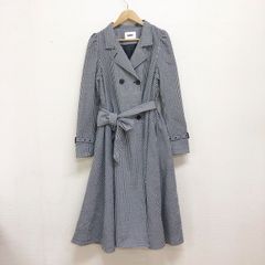 LAISSE PASSÉ 美品 チェック柄 ロングコート 36 2408 - メルカリ