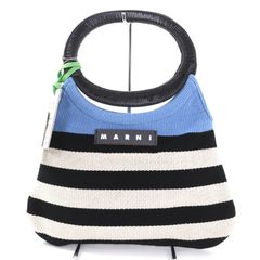 MARNI MARKET ストライプ ボートバック - メルカリ