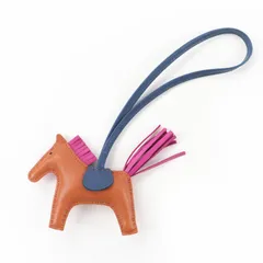 未使用品☆HERMES エルメス ロデオチャームPM アニョーミロ パンドエピス/ローズパープル/ブルーマルチ バッグチャーム Z刻印 箱付き フランス製 レディース