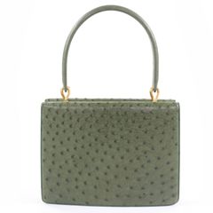 良品】MORABITO VENDOME オーストリッチ ベージュ ハンドバッグ - メルカリ