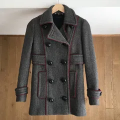 美品 GUCCI グッチ　　ヘリンボーン　ジャケット　コート36のサムネイル