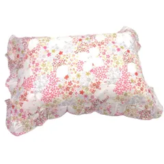 西川ピロケース まくらカバー ピンク 43x63cm フリル付き 長期保存