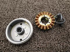 AB27Z50Jモンキー12V純正ミツバジェネレーター&フライホイール