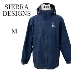 希少 カナダ製 シエラデザインズ GORE-TEX マウンテンパーカー M 紺 SIERRA DESIGNS ゴアテックス ジャケット シェル 裏地ナイロン ビンテージ 古着 90s 00s キャンプ アウトドア 登山 オールド テック ネイビー 撥水