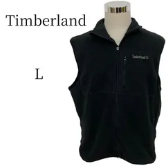 ティンバーランド Timberland ベスト 黒 L メンズ 刺繍ロゴ ワンポイント フルジップ 古着 ビンテージ 90s 00s ストリート アウトドア キャンプ カジュアル オーバーサイズ ゆるだぼ ブラック 重ね着 希少 春 秋 冬のサムネイル