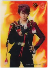 【中古】キャラカード 松島勇之介(大包平) クリアトレーディングフォトカード(背景：オレンジ) 「ミュージカル『刀剣乱舞』×読売ジャイアンツ」