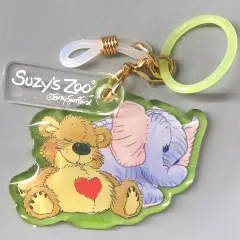 【中古】キーホルダー ブーフ＆エリーファント  「Suzy’s Zoo-スージー・ズー- シークレットめじるしチャーム」